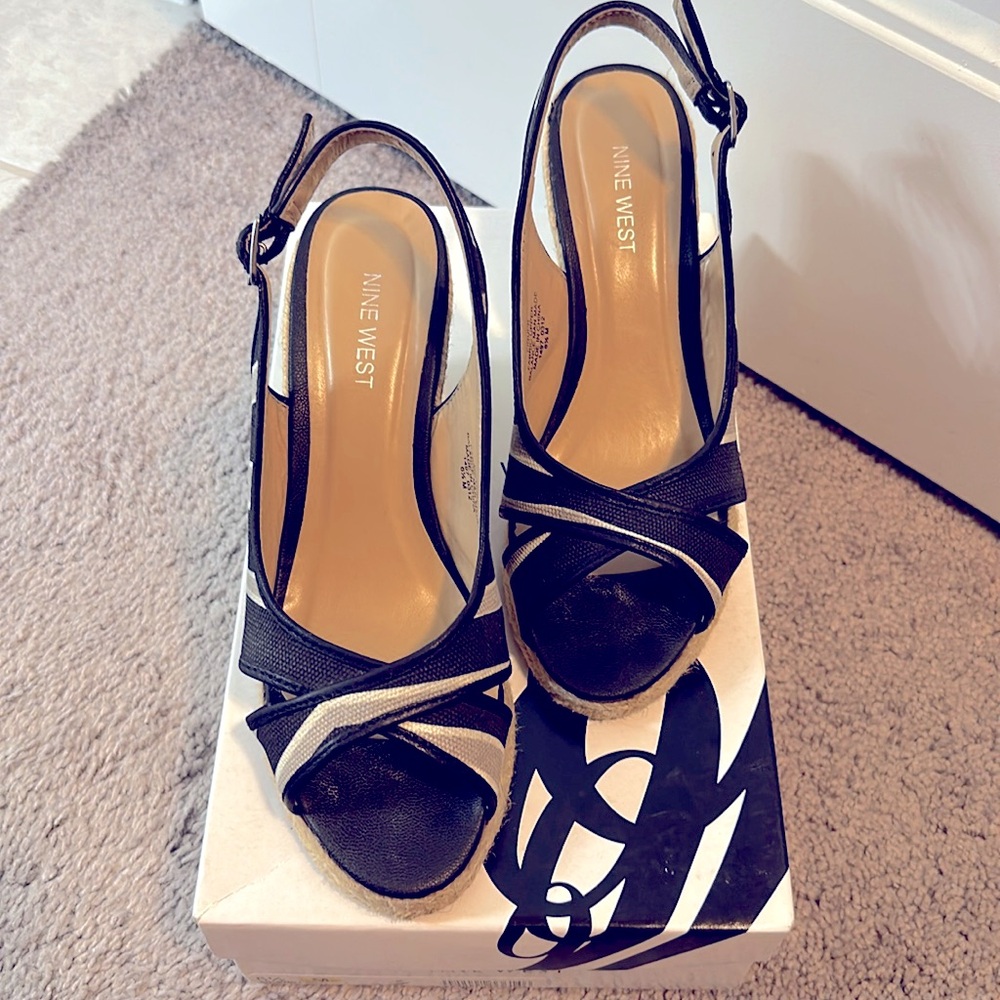 Nine West wedge sandals